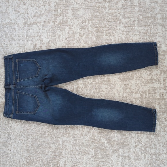 Gap Legging Skimmer Distressed Jeans 2 Blue 26R - Picture 12 of 16